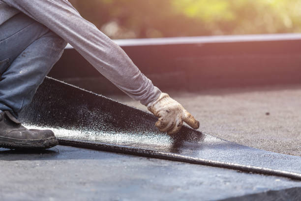 Professional Vapor Barrier Installation technician working in Trimble, OH